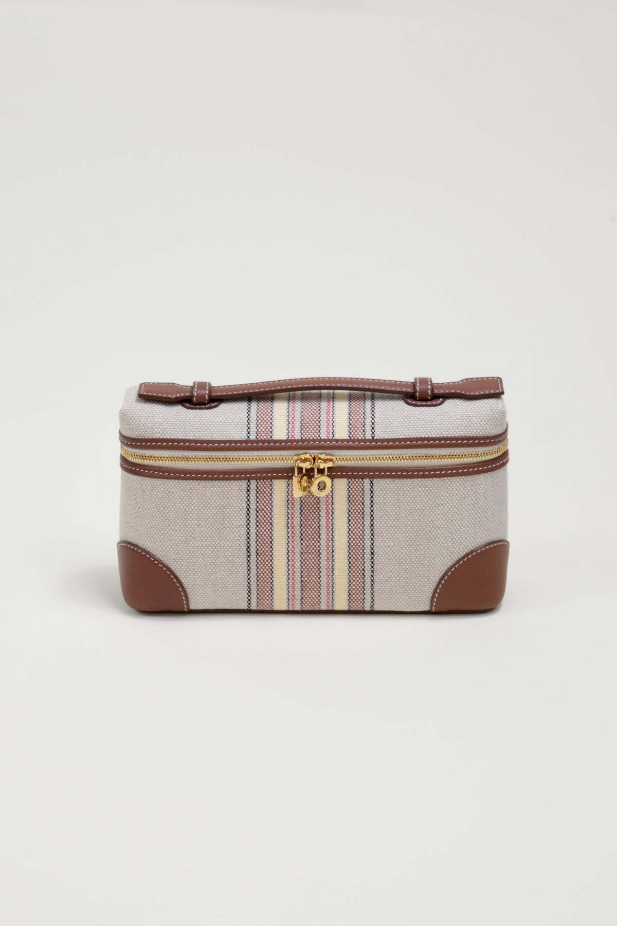 Extra Pocket L19 East-West Cotton/Linen Mini Bag