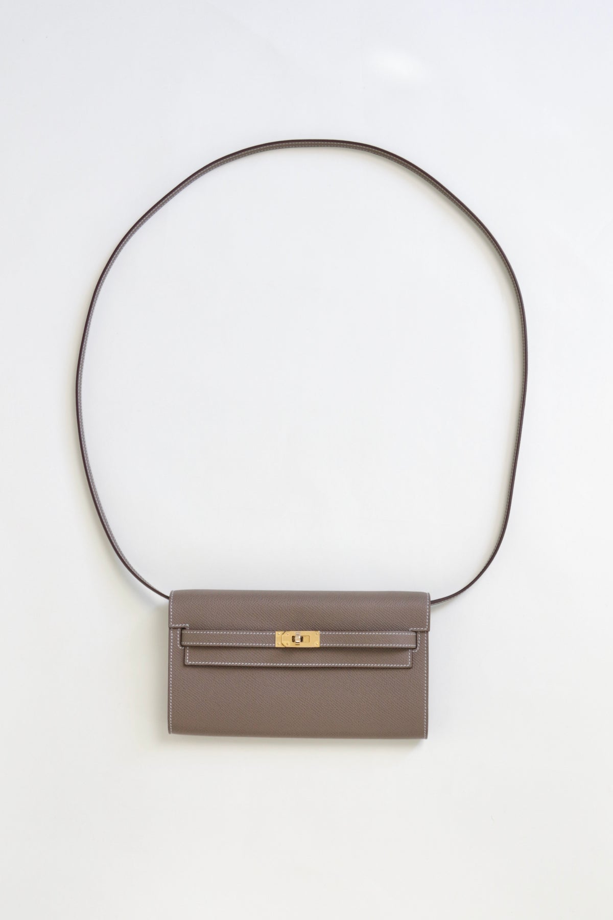Hermès 2024 Kelly Classique To Go Wallet Epsom GHW