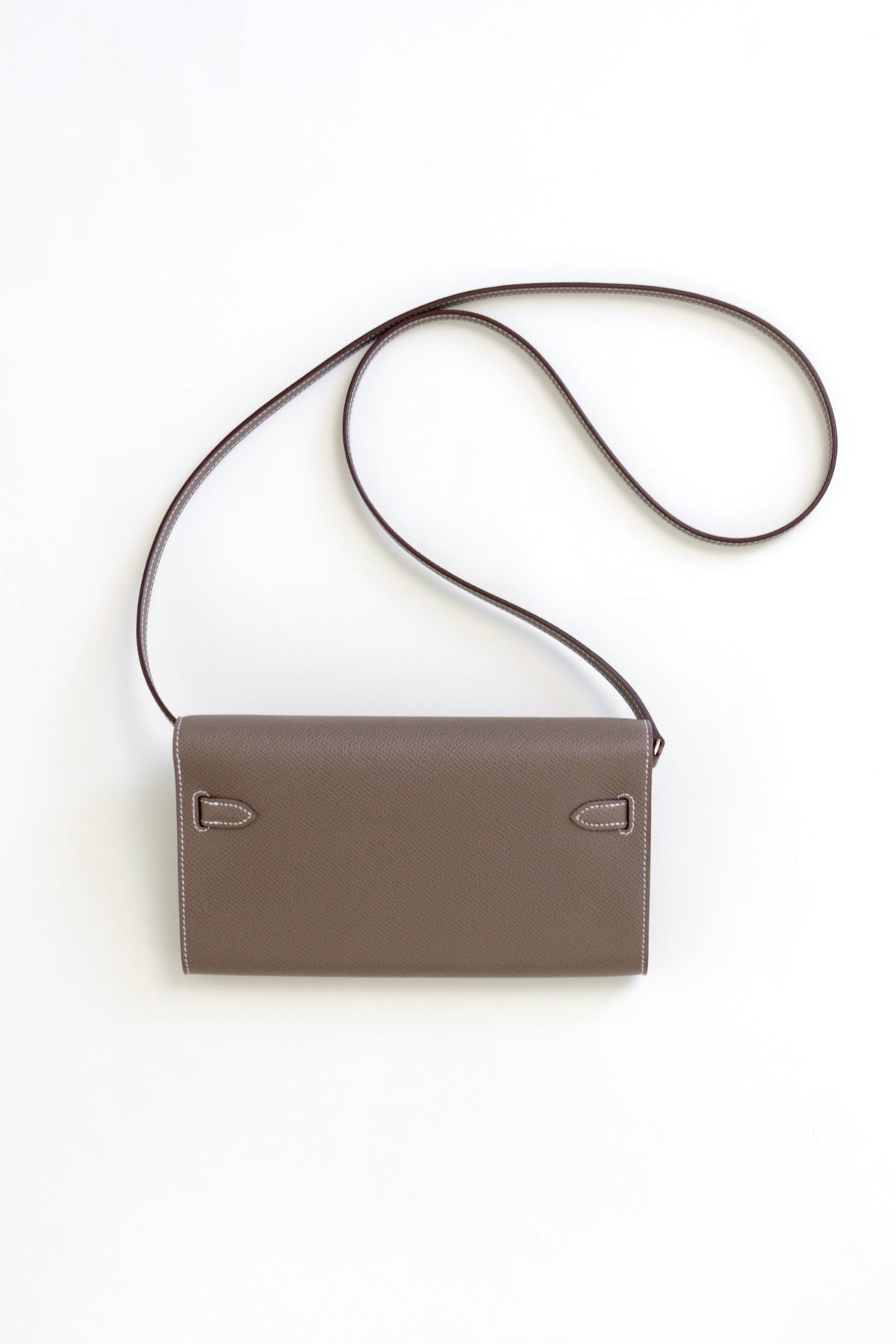 Hermès 2024 Kelly Classique To Go Wallet Epsom GHW