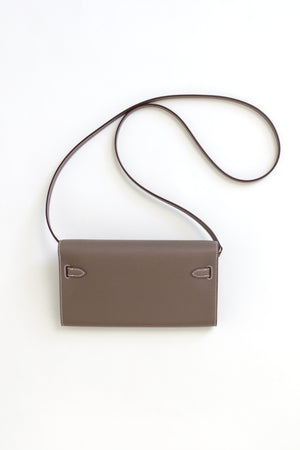 Hermès 2024 Kelly Classique To Go Wallet Epsom GHW