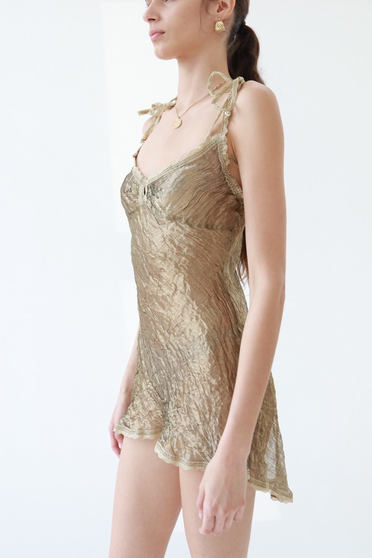 Sylph Gold Mini Dress