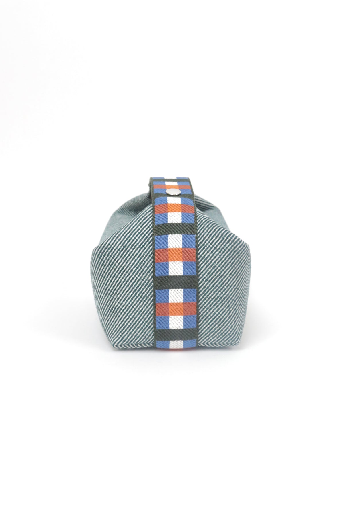 Wool Green Blue Bride-a-Brac Large Case