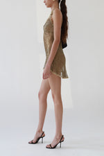 Sylph Gold Mini Dress