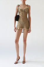 Sylph Gold Mini Dress