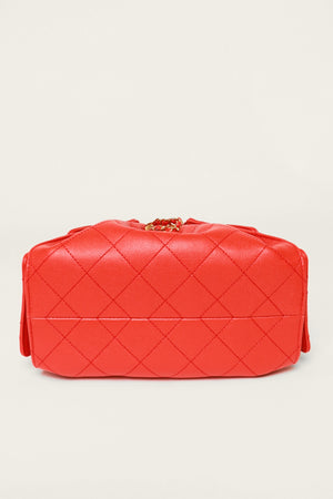 Red Mini 25 Hobo Bag