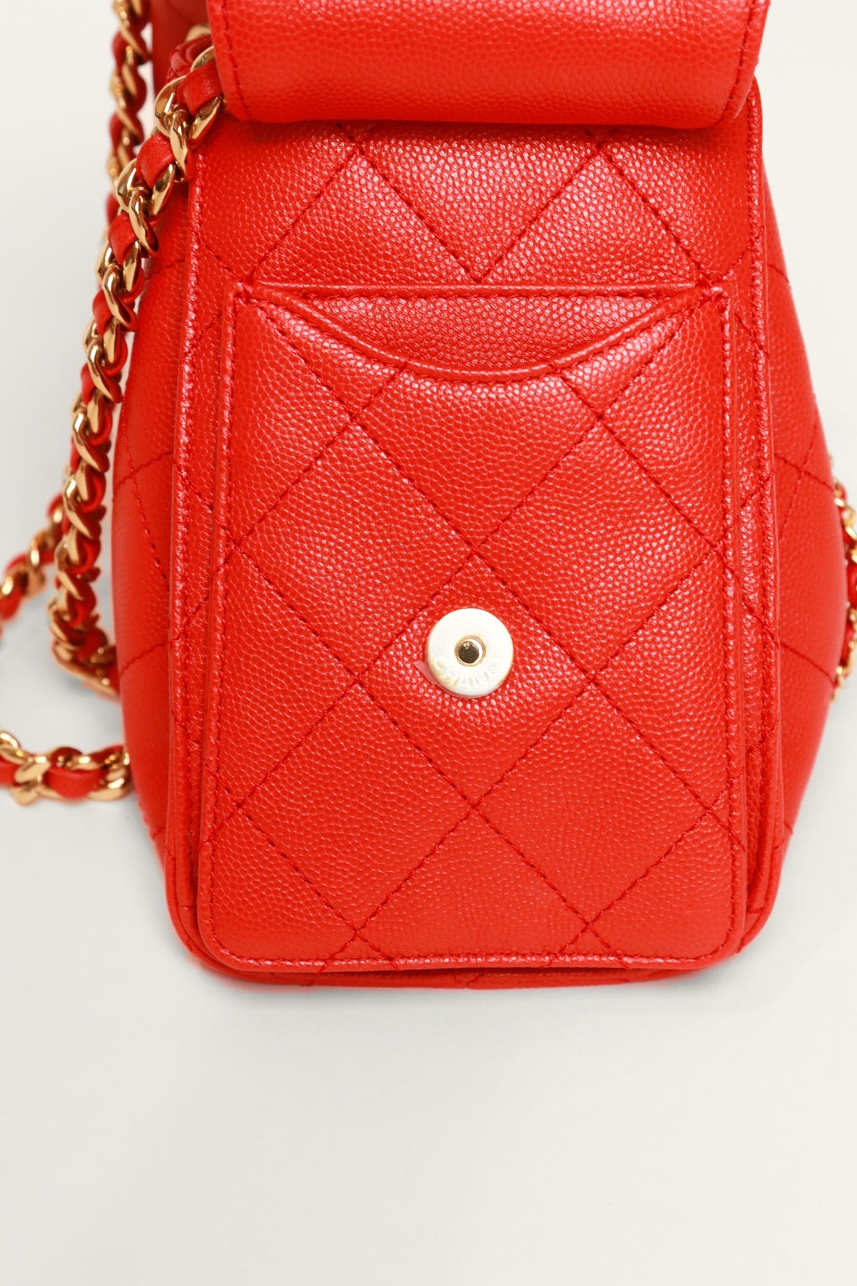 Red Mini 25 Hobo Bag
