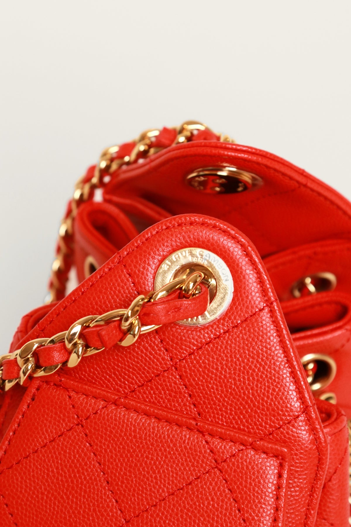 Red Mini 25 Hobo Bag