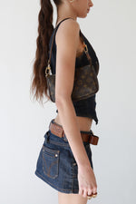 D&G Vintage Denim Mini Skirt