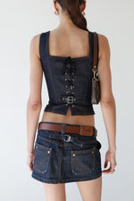 D&G Vintage Denim Mini Skirt