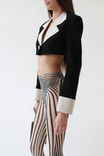 Original Vintage Body Morph Print Mesh Leggings