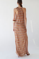 Signature Knit Halter Maxi Dress