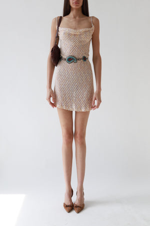 Missoni Pink Mini Knit Dress