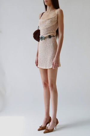 Missoni Pink Mini Knit Dress