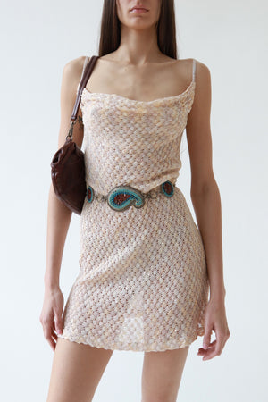 Missoni Pink Mini Knit Dress
